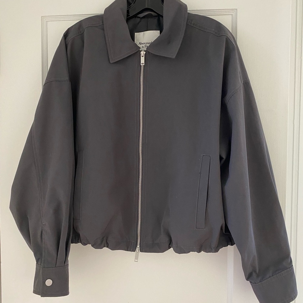 Abercrombie & Fitch Gray Women's Jacket